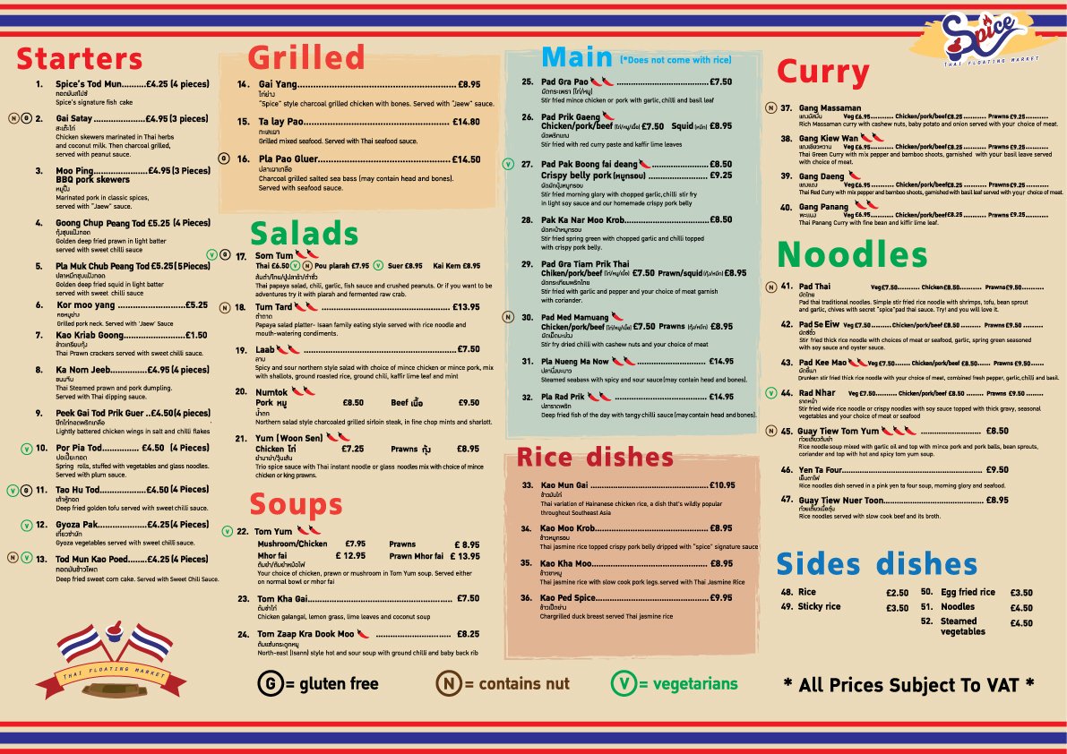 Spice Thai in Liverpool, Merseyside serving Thai