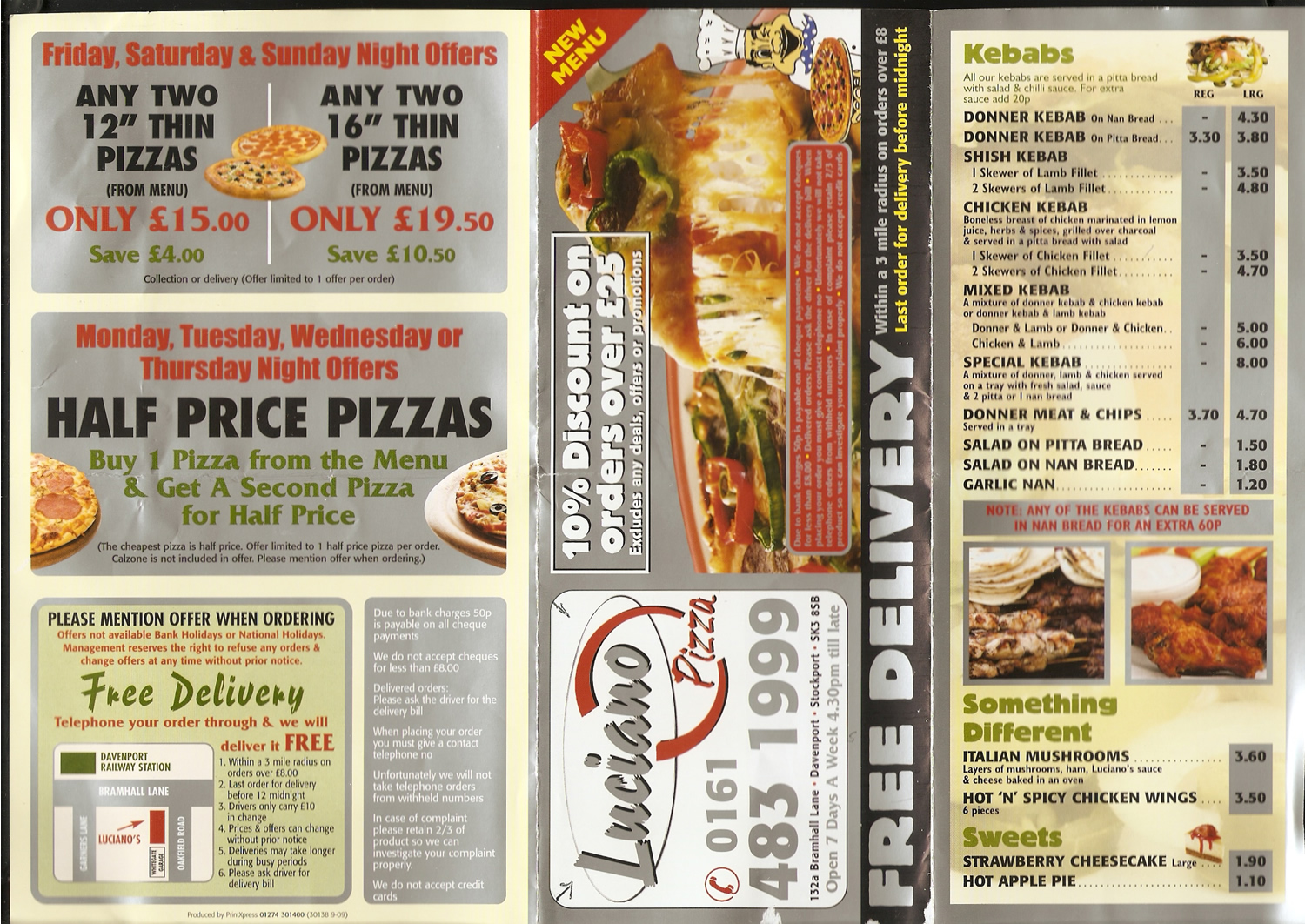 Riviera Pizza - Stockport, OH 43787 (Menu & Order Online)